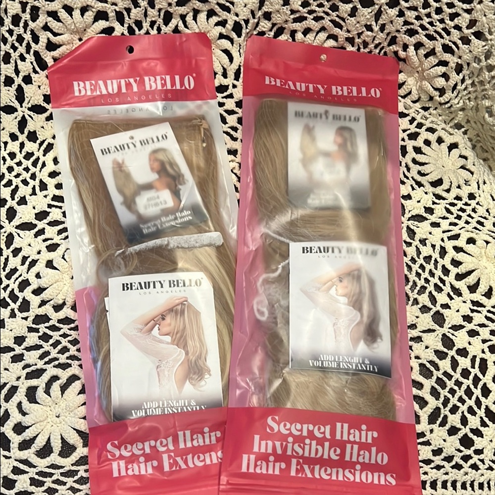 Beauty Bello invisible halo hair extensions